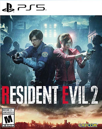 دیسک بازی آکبند Resident Evil 2 برای ps5 (پلمپ)
